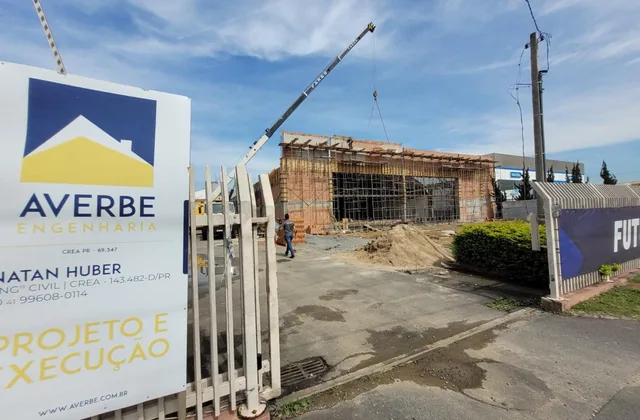 Administração de obra com acompanhamento técnico da AVERBE Engenharia no Paraná